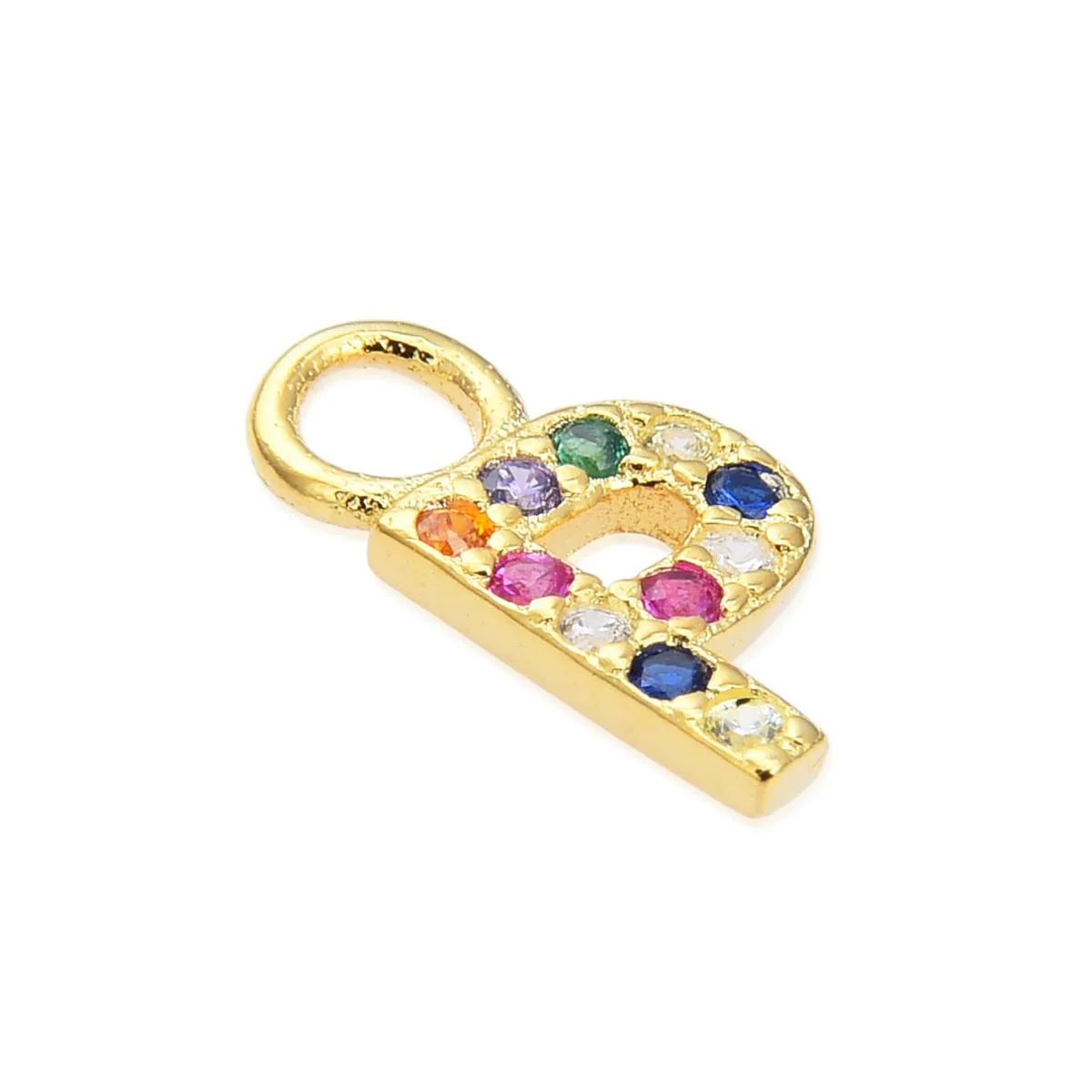 Colgante P Plata De Ley 925 - P MULTICOLOR - Image 2