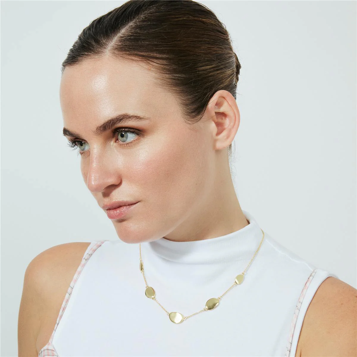 Collar acabado en oro amarillo de 18k - Biona - Image 4