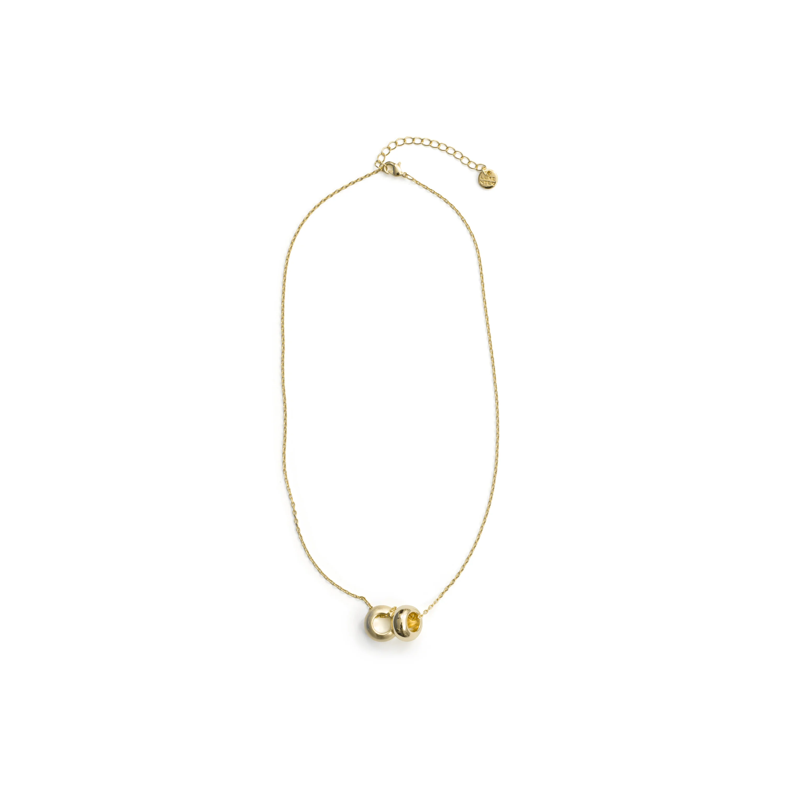 Collar acabado en oro amarillo de 18k - Jiola - Image 3