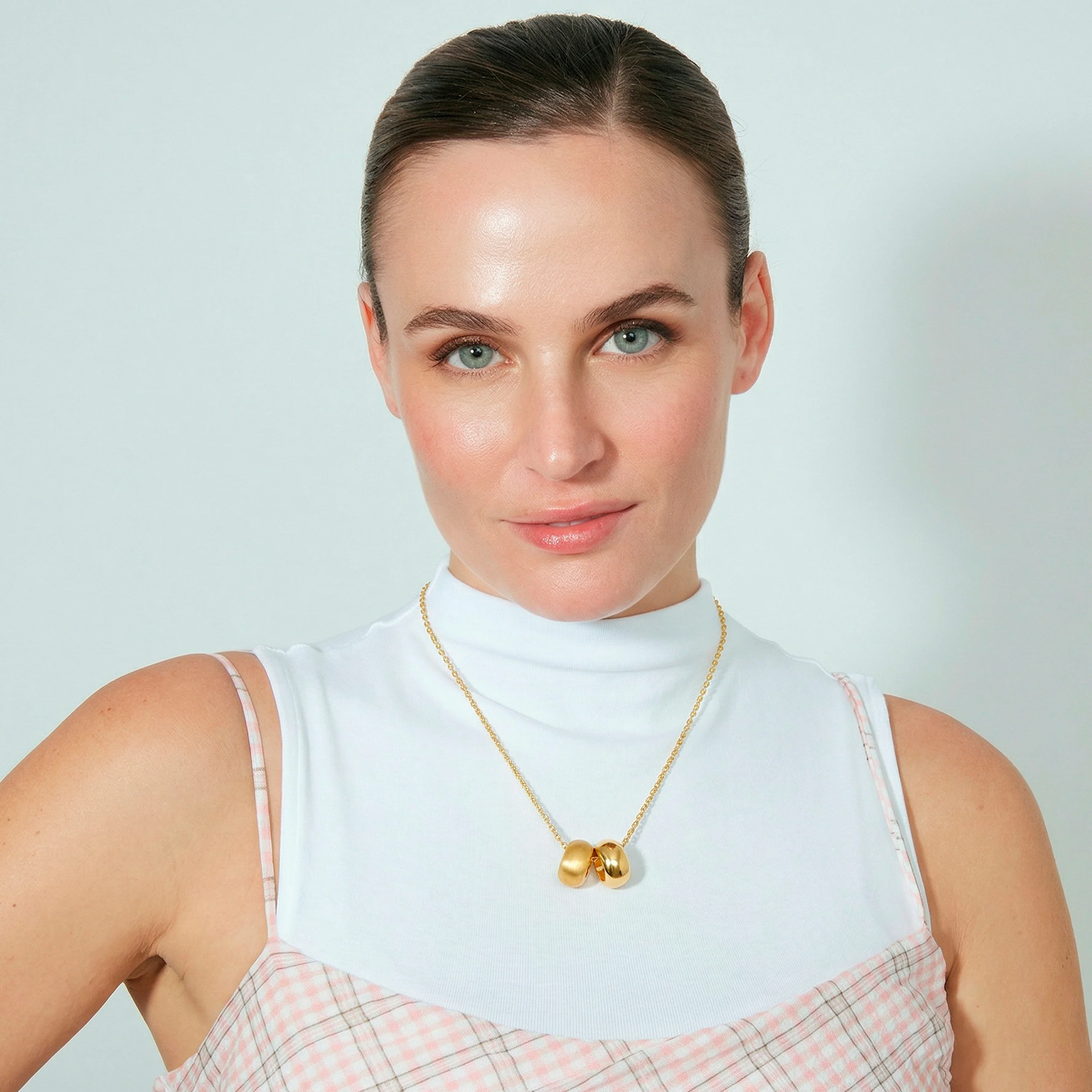 Collar acabado en oro amarillo de 18k - Jiola - Image 4
