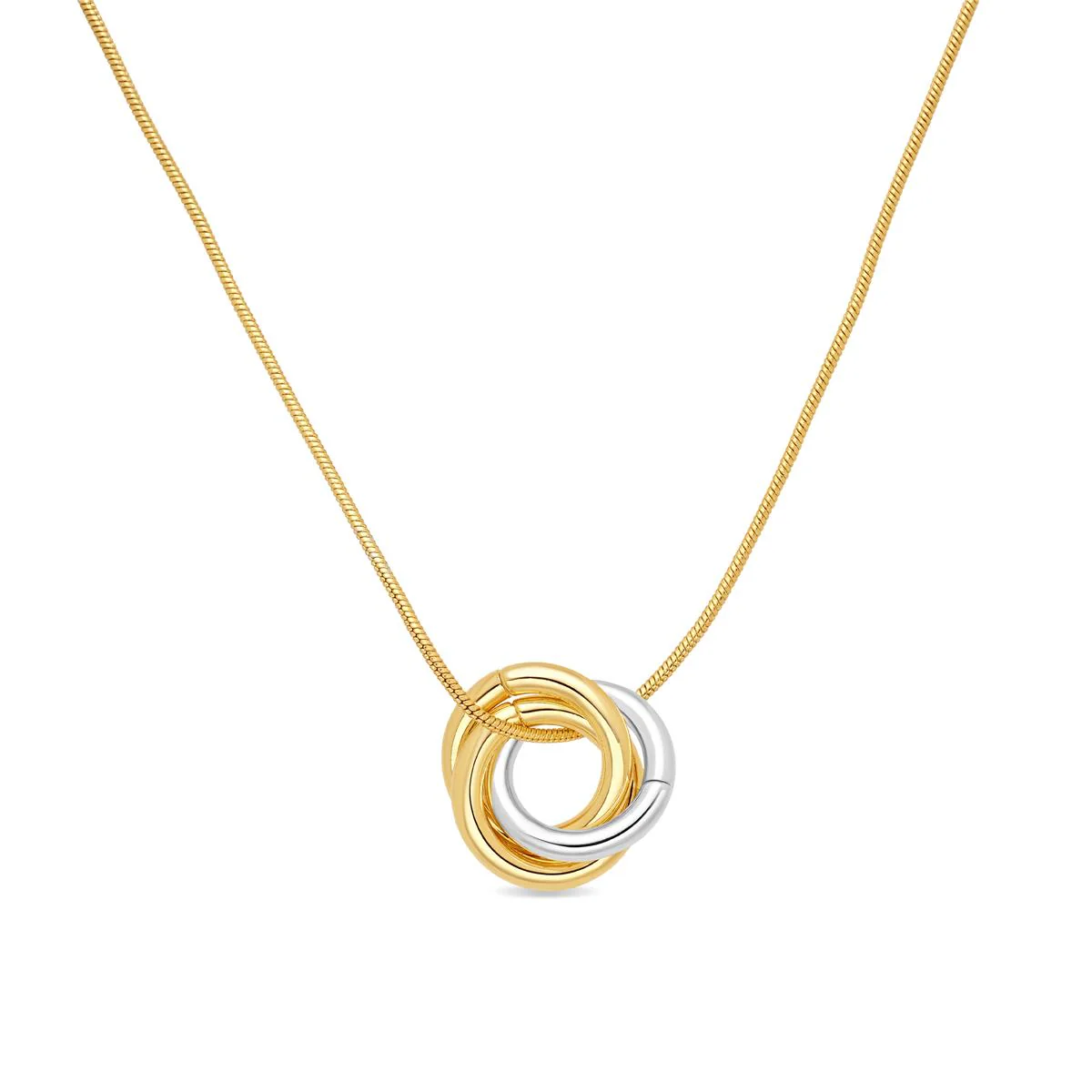 Collar acabado en oro amarillo de 18k - Uhuil