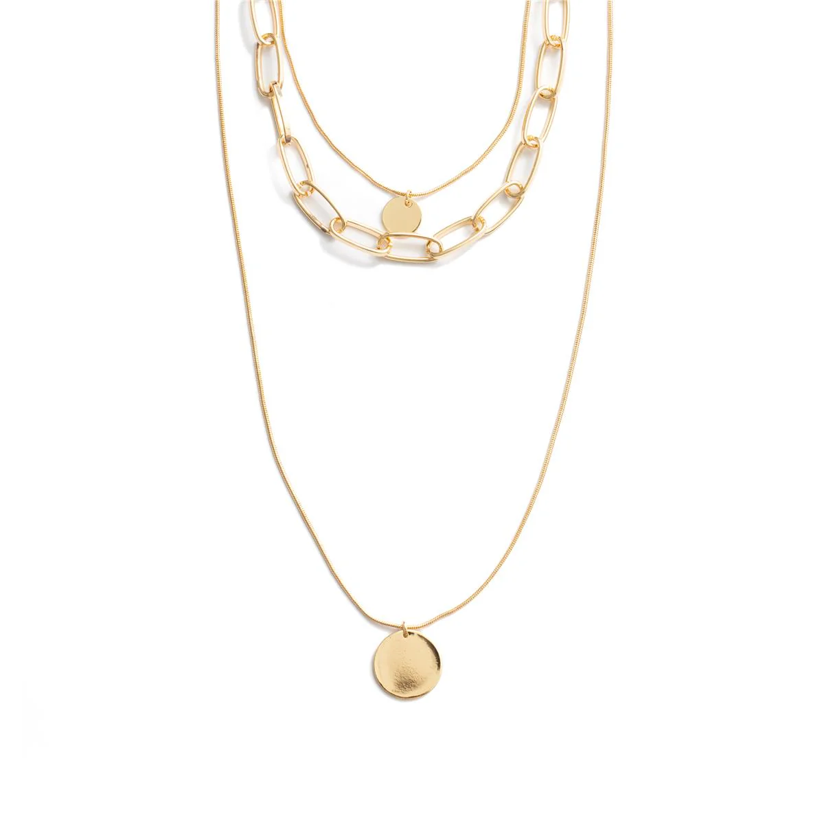 Collar acabado en oro amarillo de 18k - Hanoi