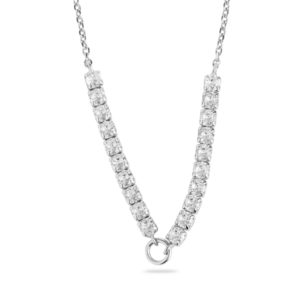 COLLAR ADELSA PLATA - Adelsa BLANCO