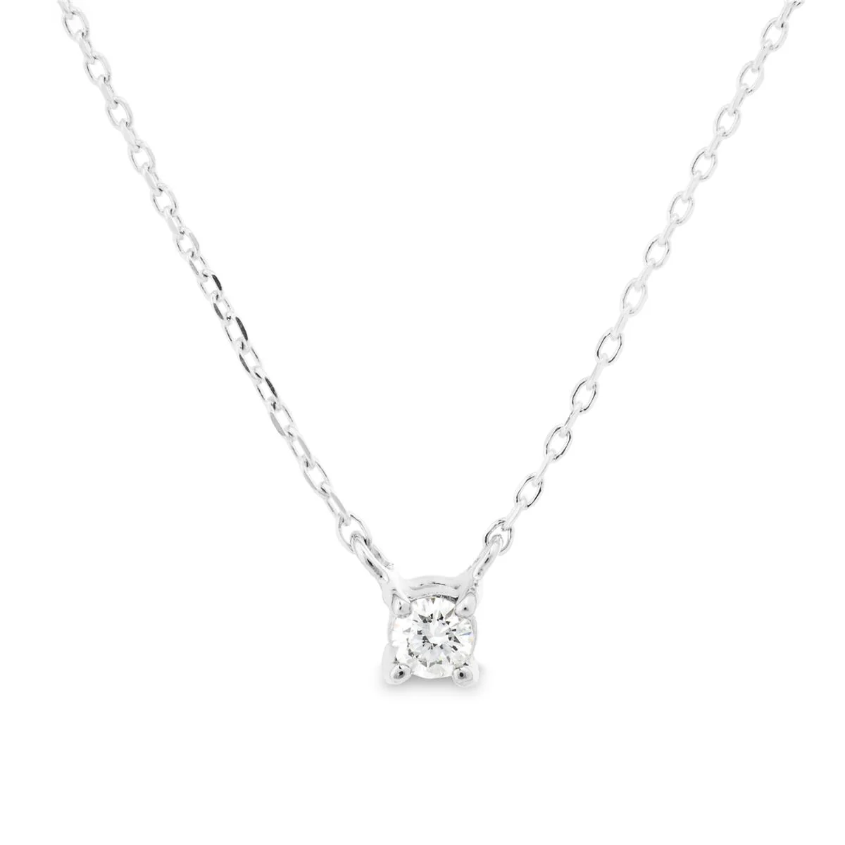 Collar Luxenter Oro De Ley De 18 Quilates - Admio BLANCO