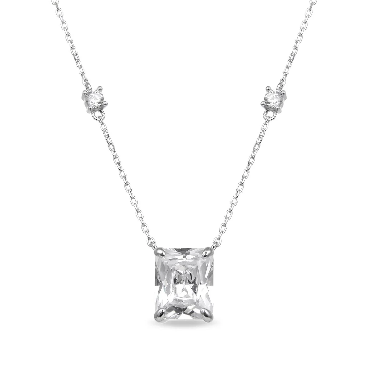 Collar Adone Plata De Ley 925 - Adone BLANCO
