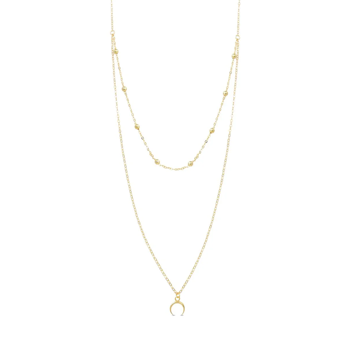 Collar Ahua Plata De Ley 925 - Ahua AMARILLO