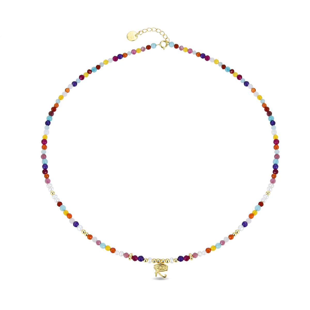 Collar Aisha Plata De Ley 925 - Aisha MULTICOLOR - Image 2