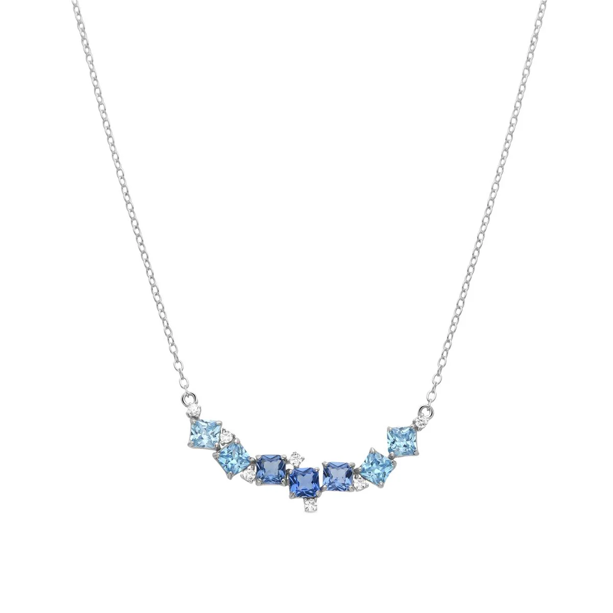 Collar Akma Plata de Ley 925 - Akma AZUL