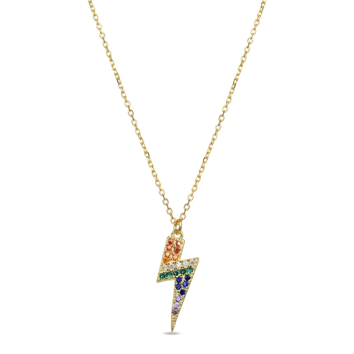 Collar Aldai Plata De Ley 925 - Aldai MULTICOLOR