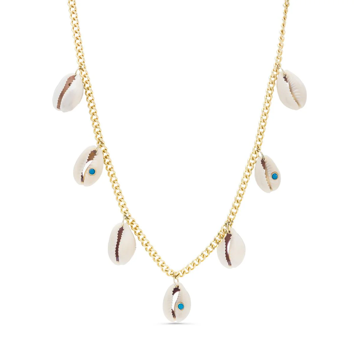 Collar Aldmes acabado en Oro Amarillo de 18 Kts - Aldmes BLANCO