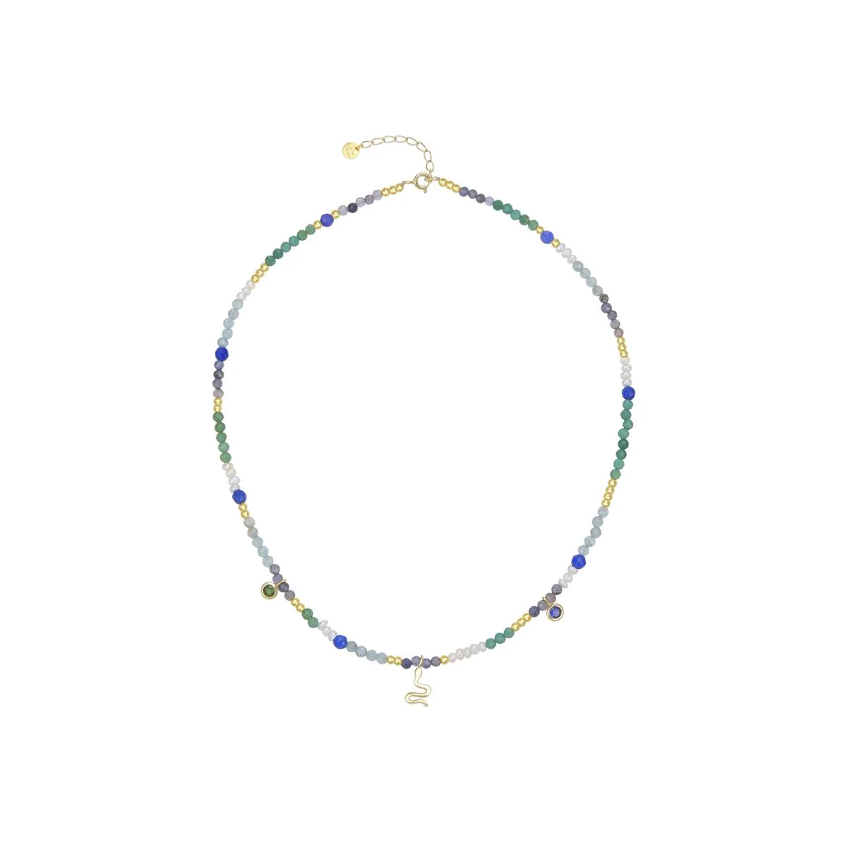 Collar Amaal Plata De Ley 925 - Amaal MULTICOLOR - Image 2