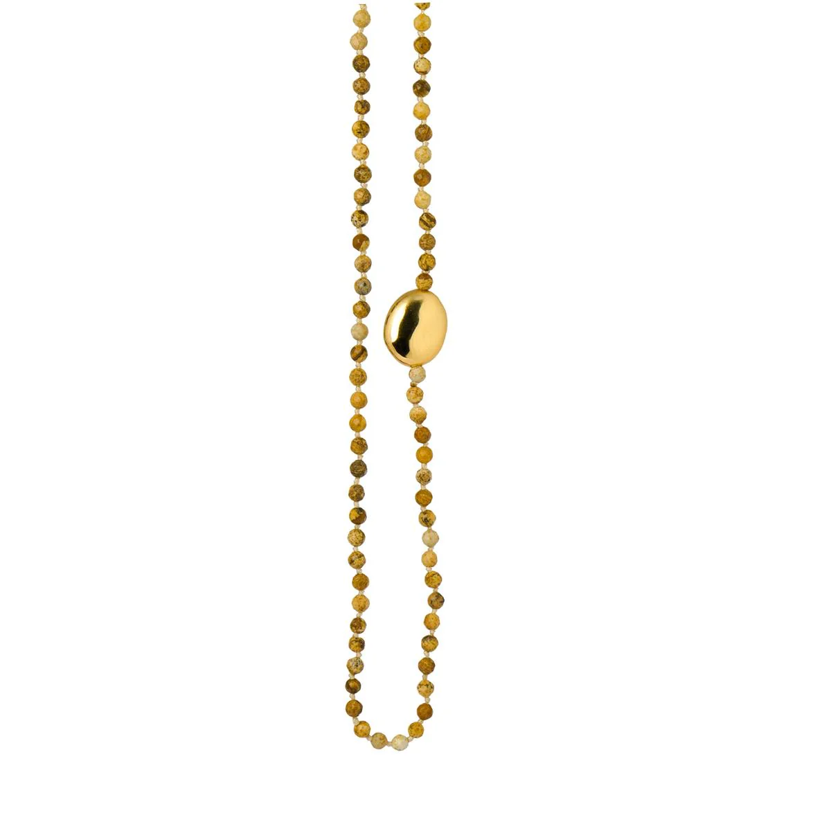 Collar Aminah Plata De Ley 925 - Aminah MARRON