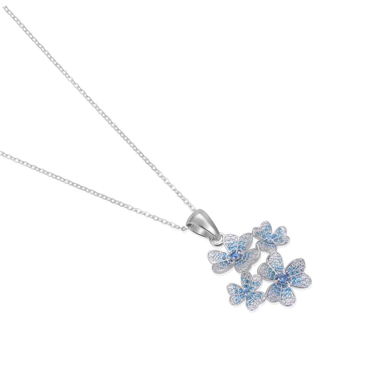 Collar Ananda Plata De Ley 925 - Ananda AZUL - Image 3
