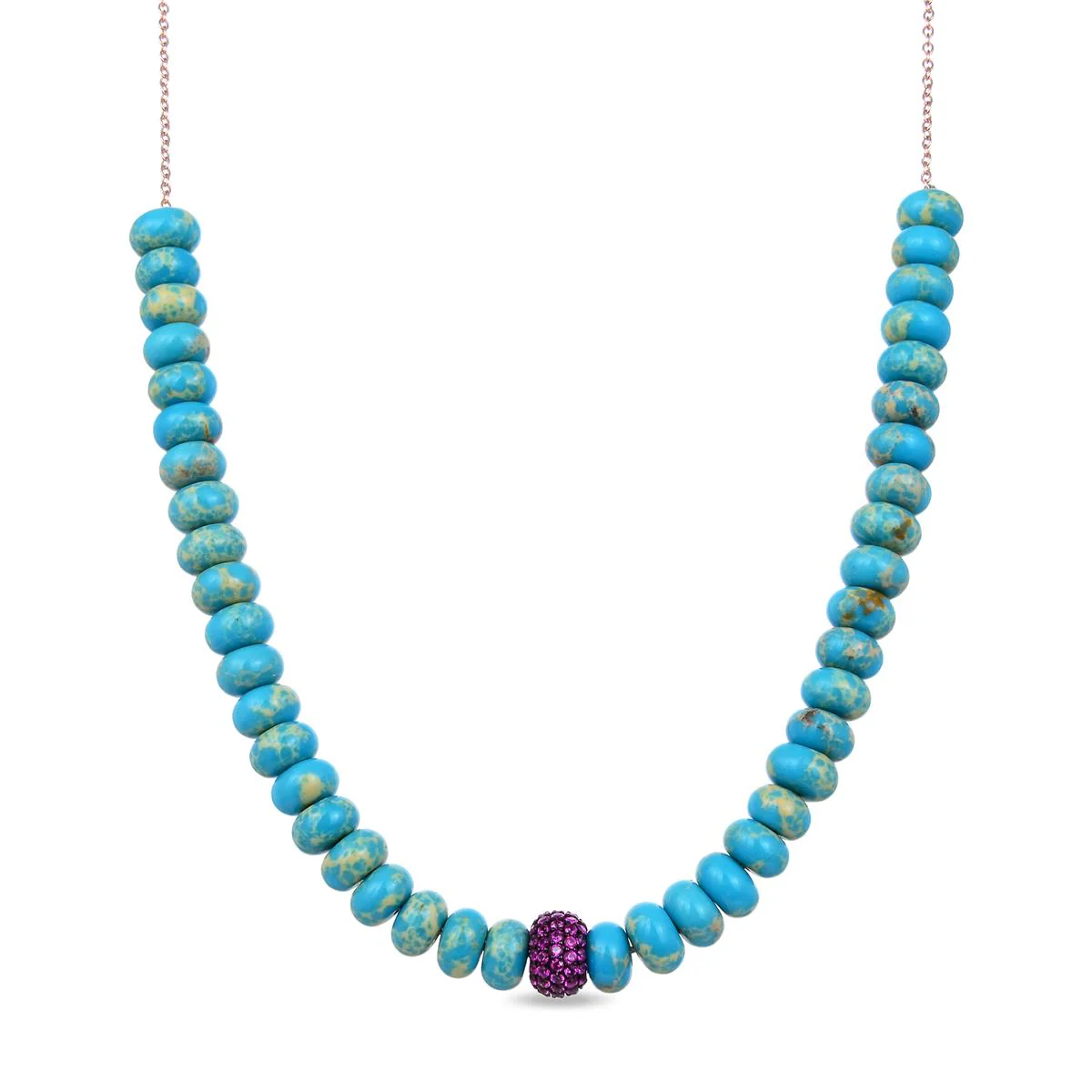 Collar Ania Plata De Ley 925 - Ania AZUL