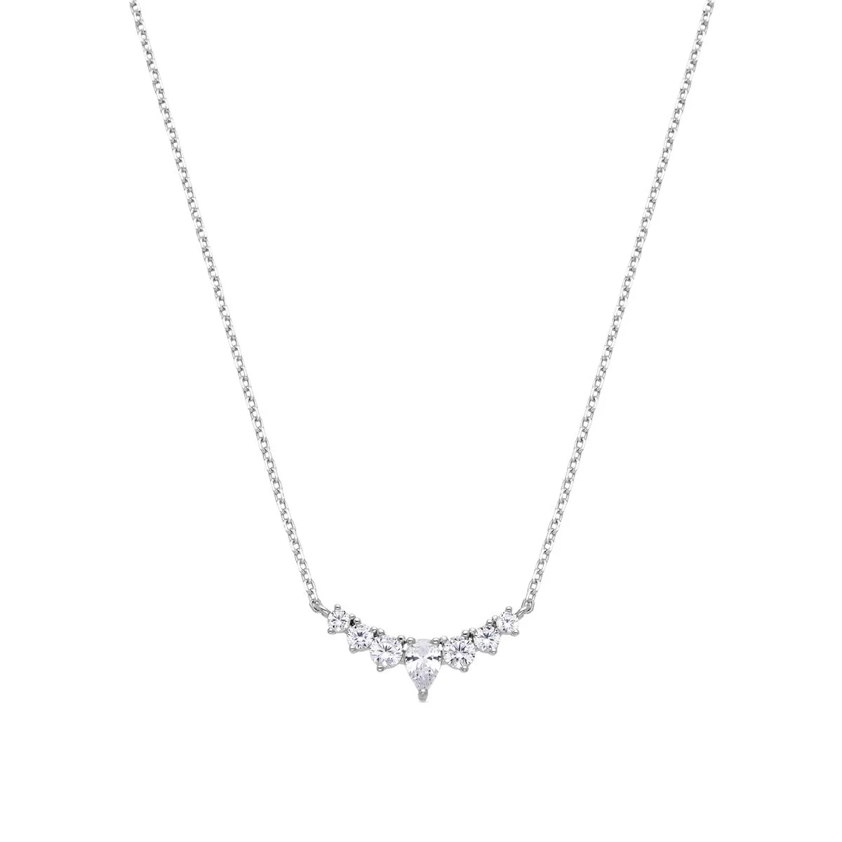 Collar Anviba Plata de Ley 925 - Anviba BLANCO