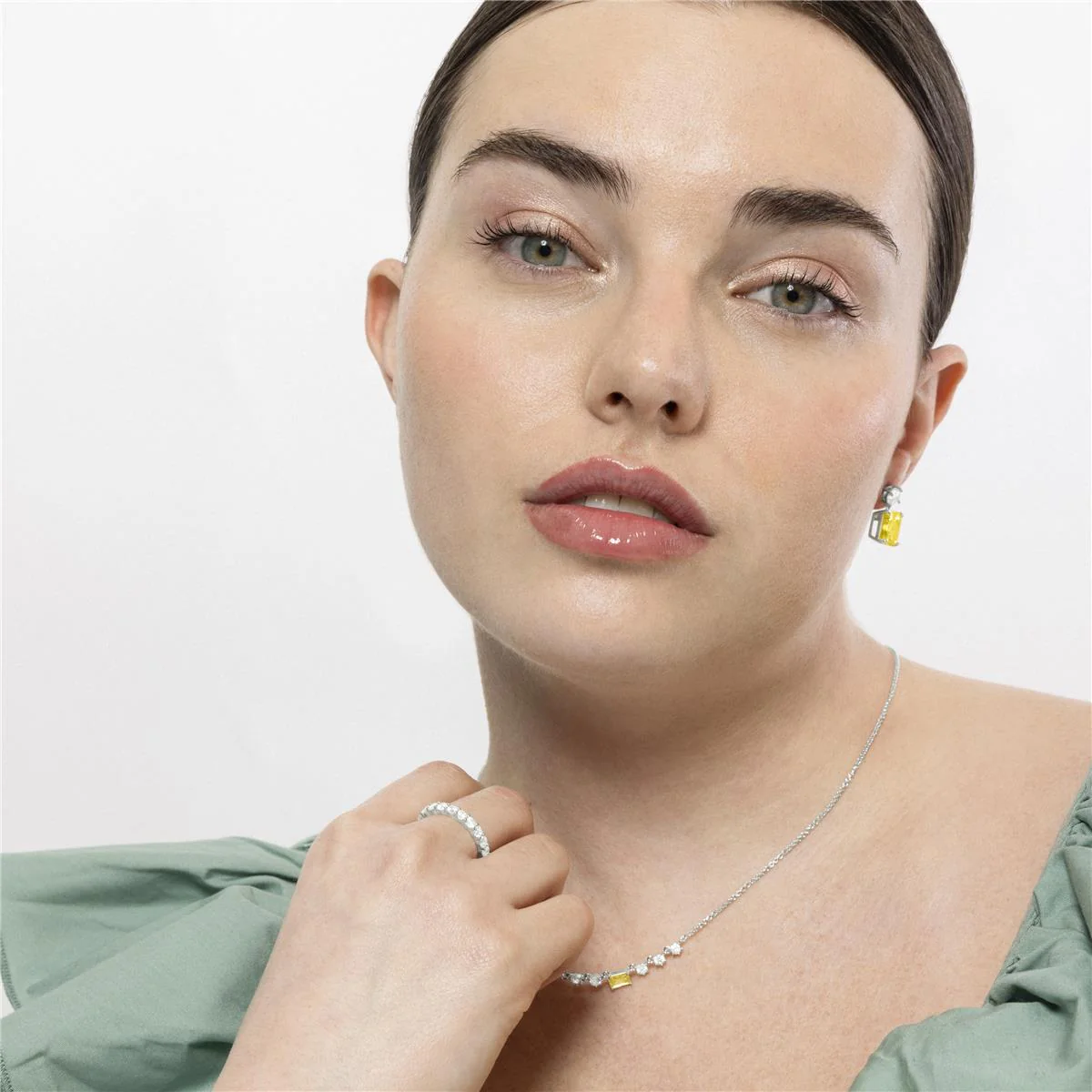 Collar Areb Plata de Ley 925 - Areb AMARILLO - Image 3