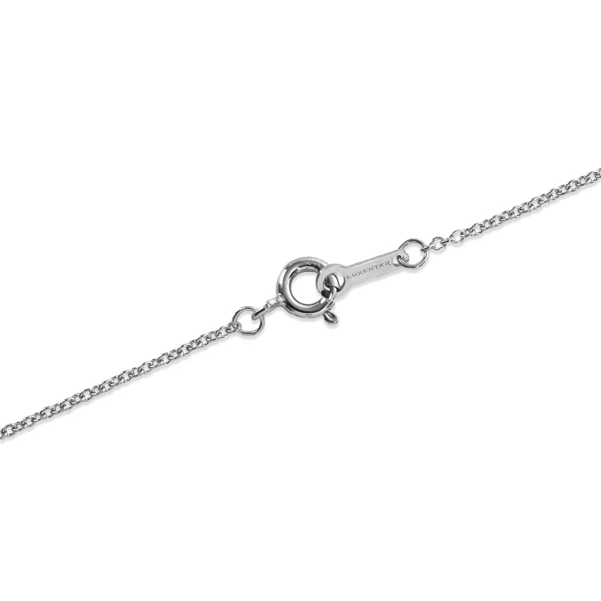 Cadena forzada de plata de ley 925 - 50cm - Ario BLANCO - Image 3
