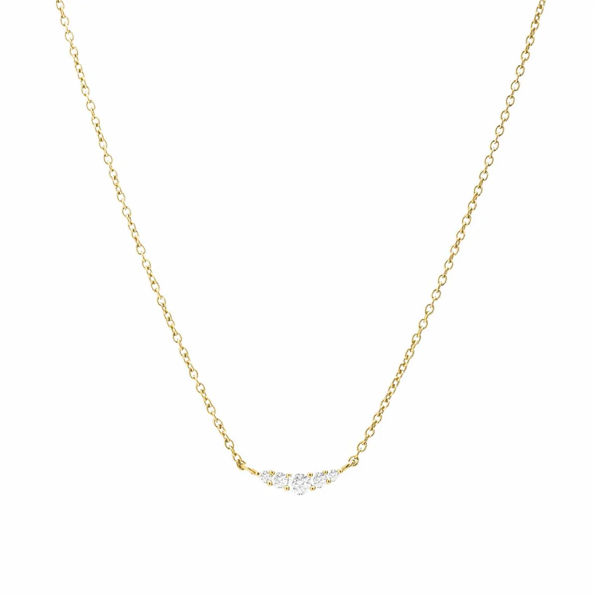 Collar Asbu Oro de ley 18k - Asbu BLANCO