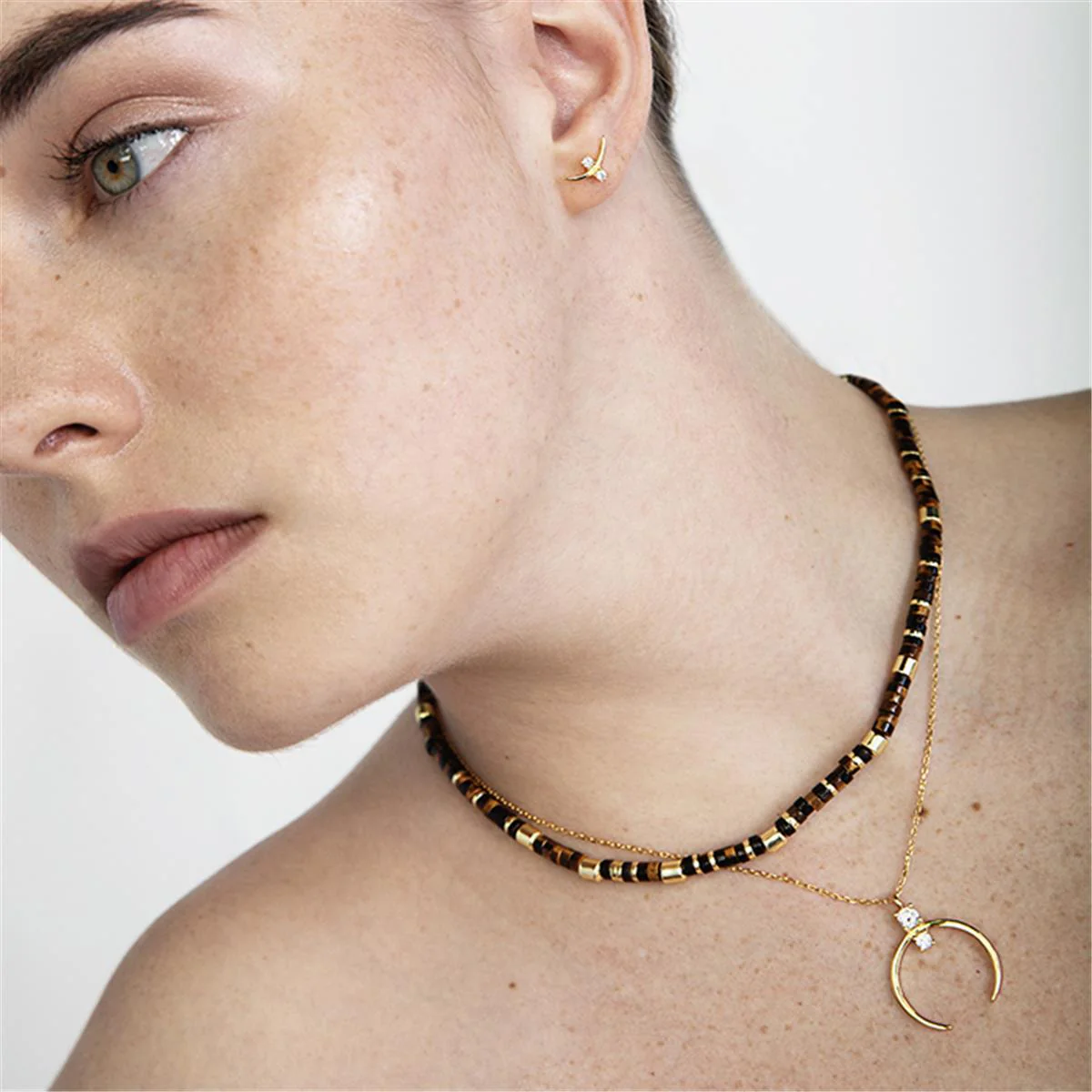 Collar Asesh Plata De Ley 925 - Asesh BLANCO - Image 5