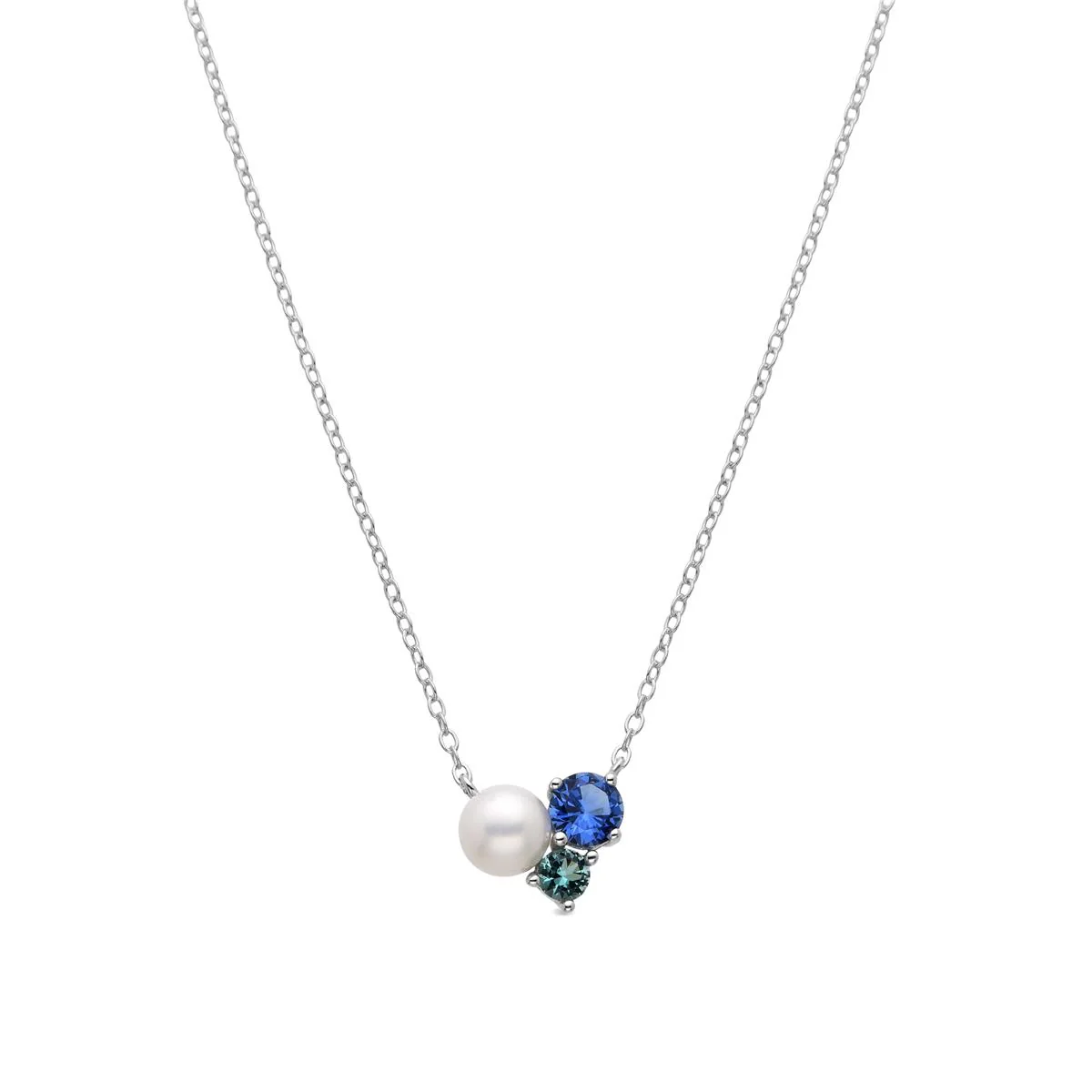 Collar Askil Plata de Ley 925 - Askil AZUL