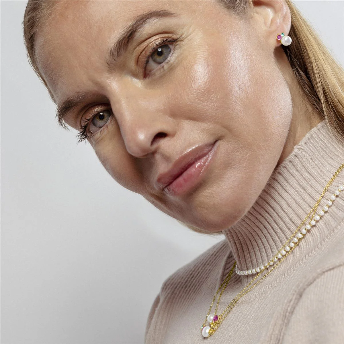 Collar Askil Plata de Ley 925 - Askil MULTICOLOR - Image 3