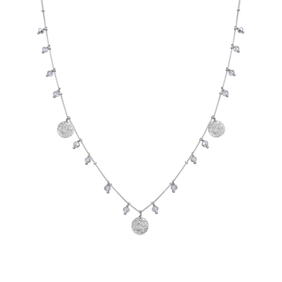 Collar Asnash acabado en Rodio - Asnash GRIS