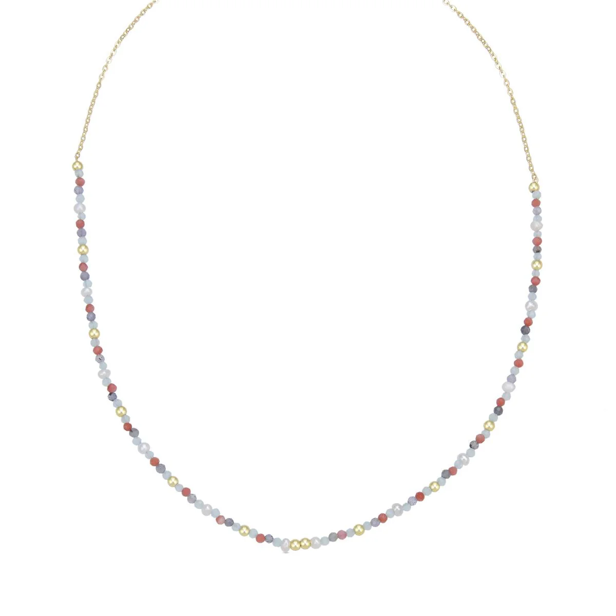 Collar Asvorg Plata De Ley 925 - Asvorg MULTICOLOR
