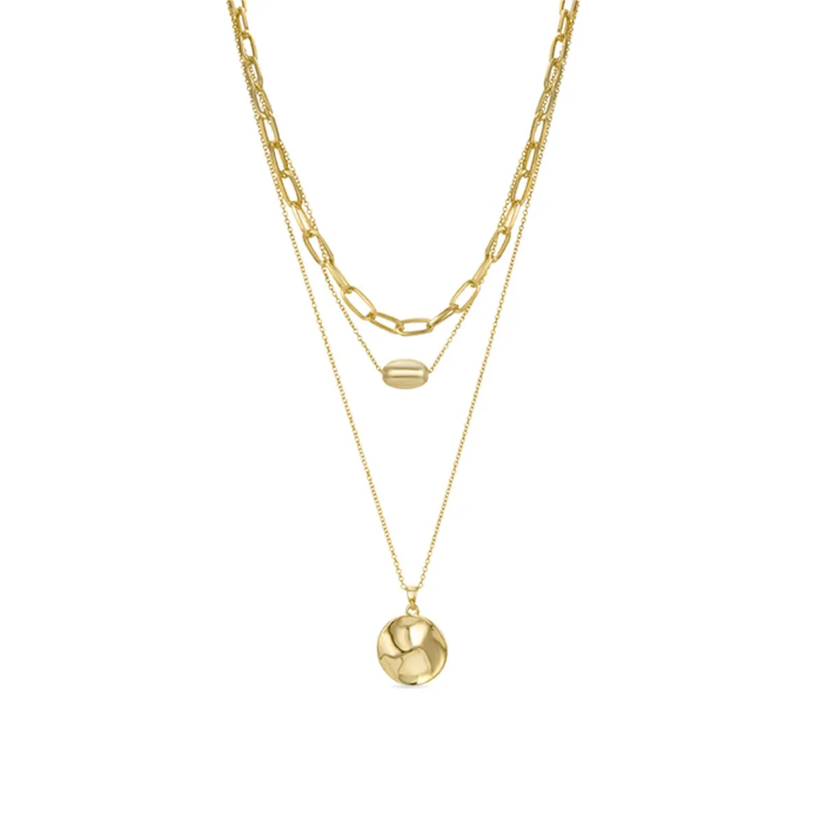 Collar Asysh acabado en Oro Amarillo de 18 Kts - Asysh AMARILLO