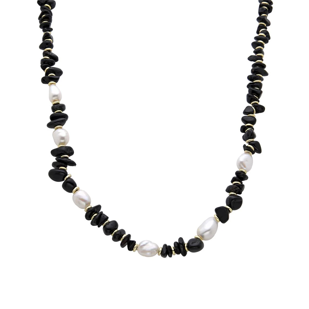 Collar Audan acabado oro 18k - Audan NEGRO