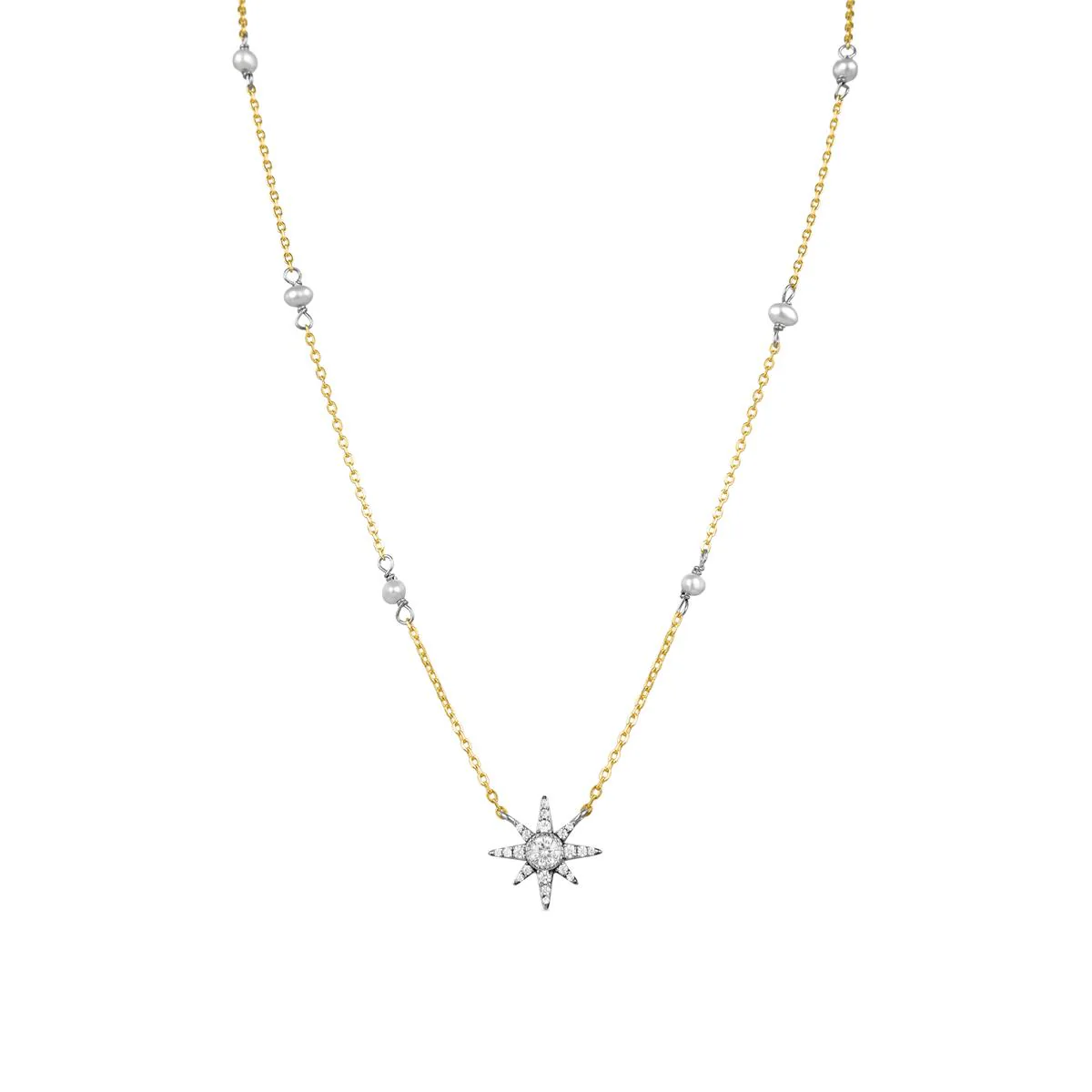 Collar Auke Plata De Ley 925 - Auke BLANCO