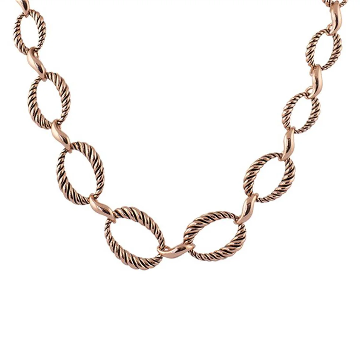 Collar Babu acabado en Oro Rosa De 18 Quilates - Babu ROSA