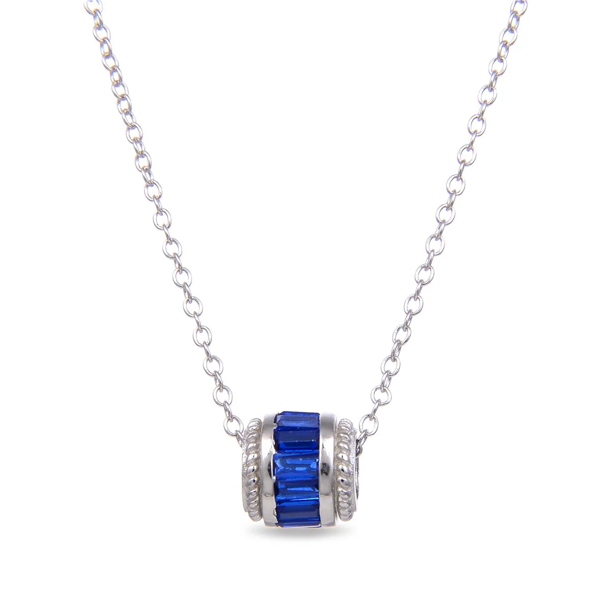 Collar Balael Plata De Ley 925 - Balael AZUL