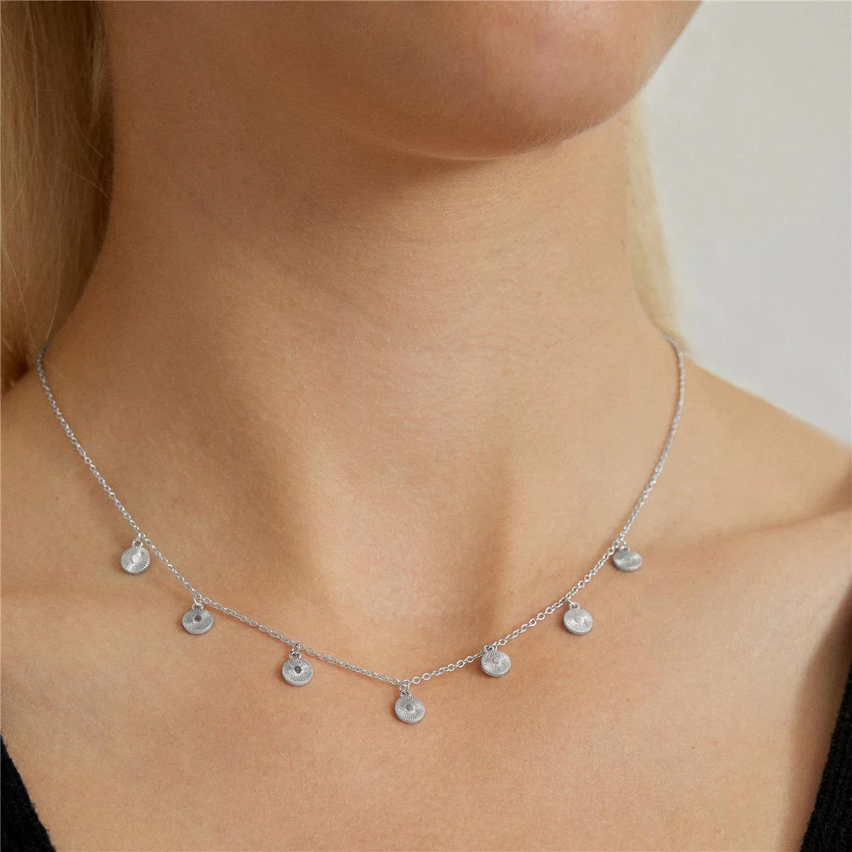 Collar Balark acabado en rodio - Balark GRIS - Image 3