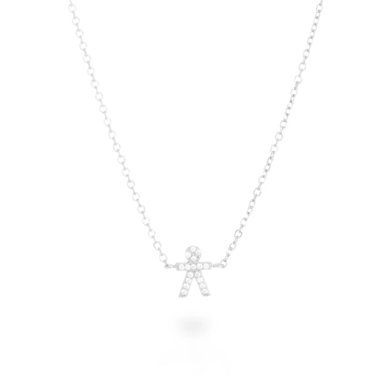 Collar Bambina Plata De Ley 925 - Bambina BLANCO
