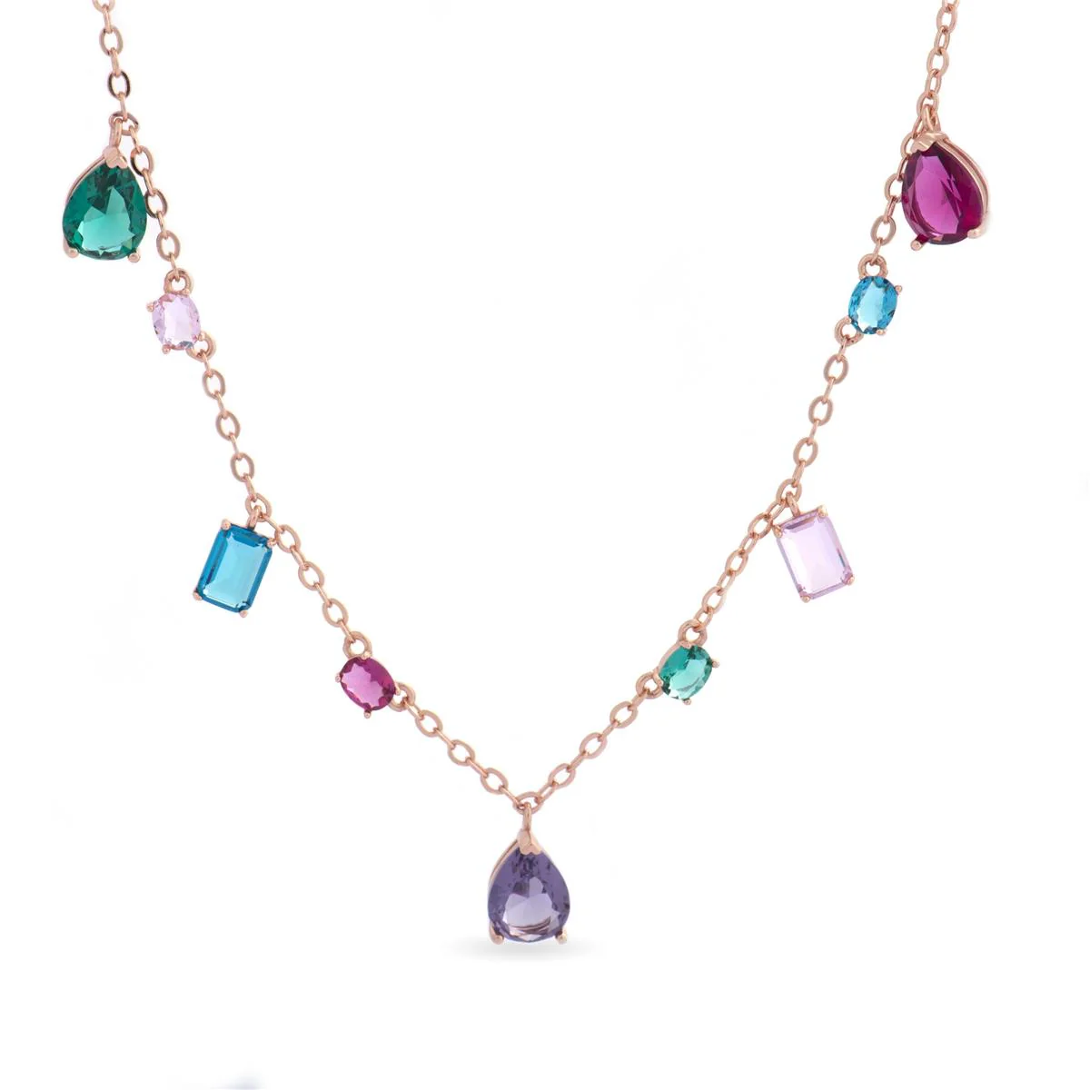Collar Baru Plata De Ley 925 - Baru MULTICOLOR
