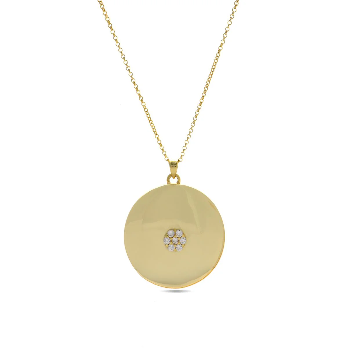 Collar Bayog Plata De Ley 925 - Bayog AMARILLO