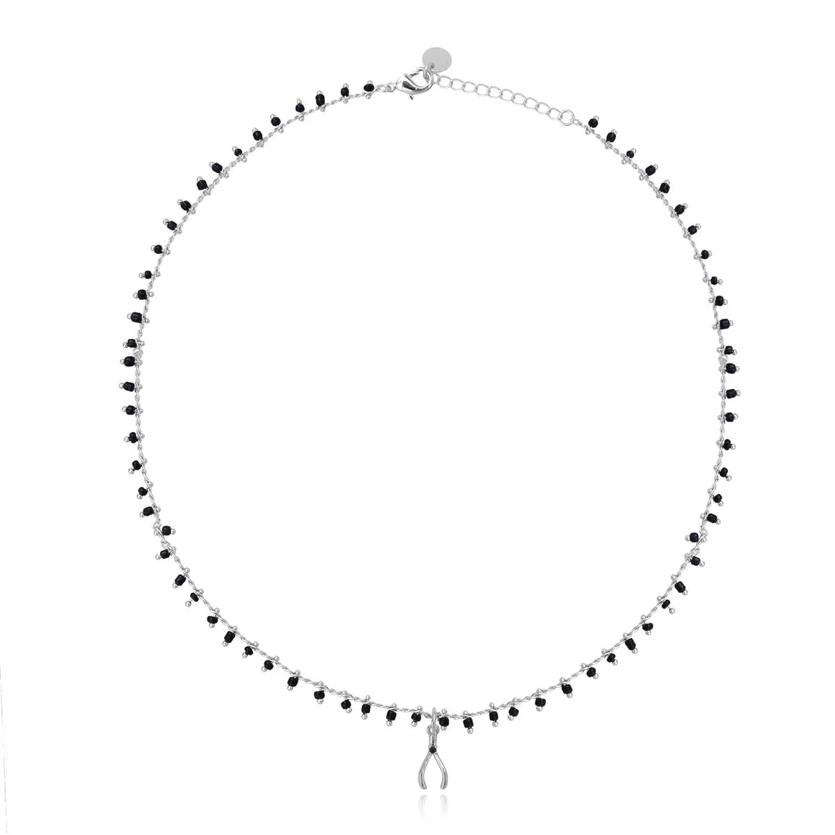 Collar Bekrul Plata De Ley 925 - Bekrul NEGRO - Image 2