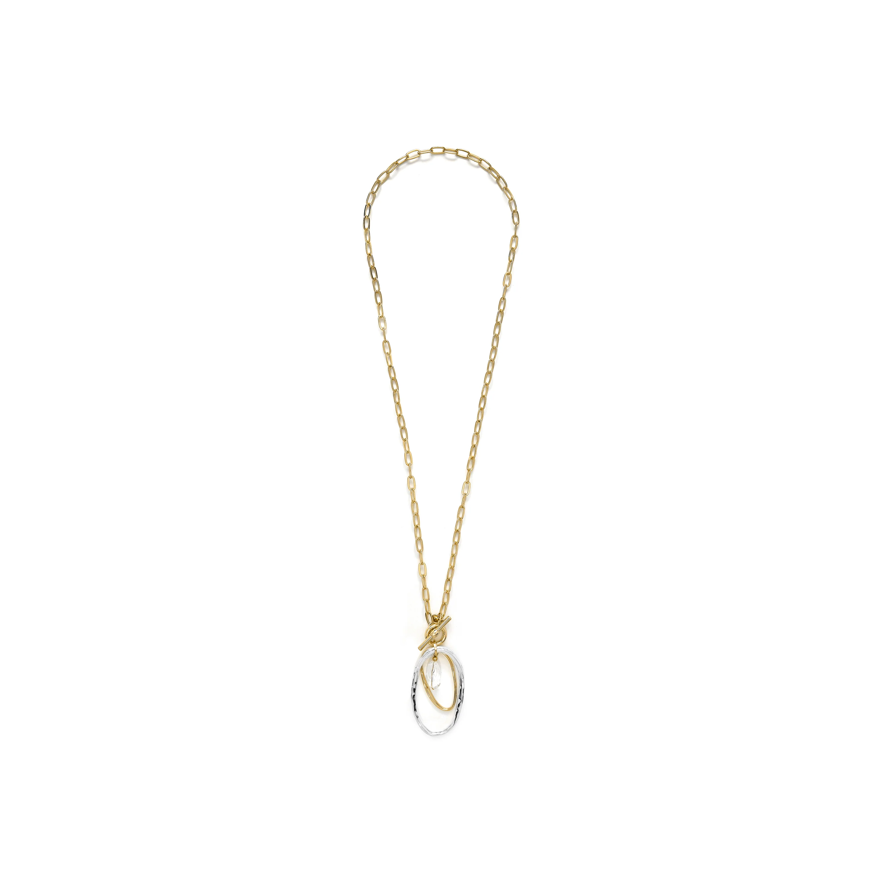 Collar de Perla Blanca acabado en oro amarillo 18k - Belefi - Image 3