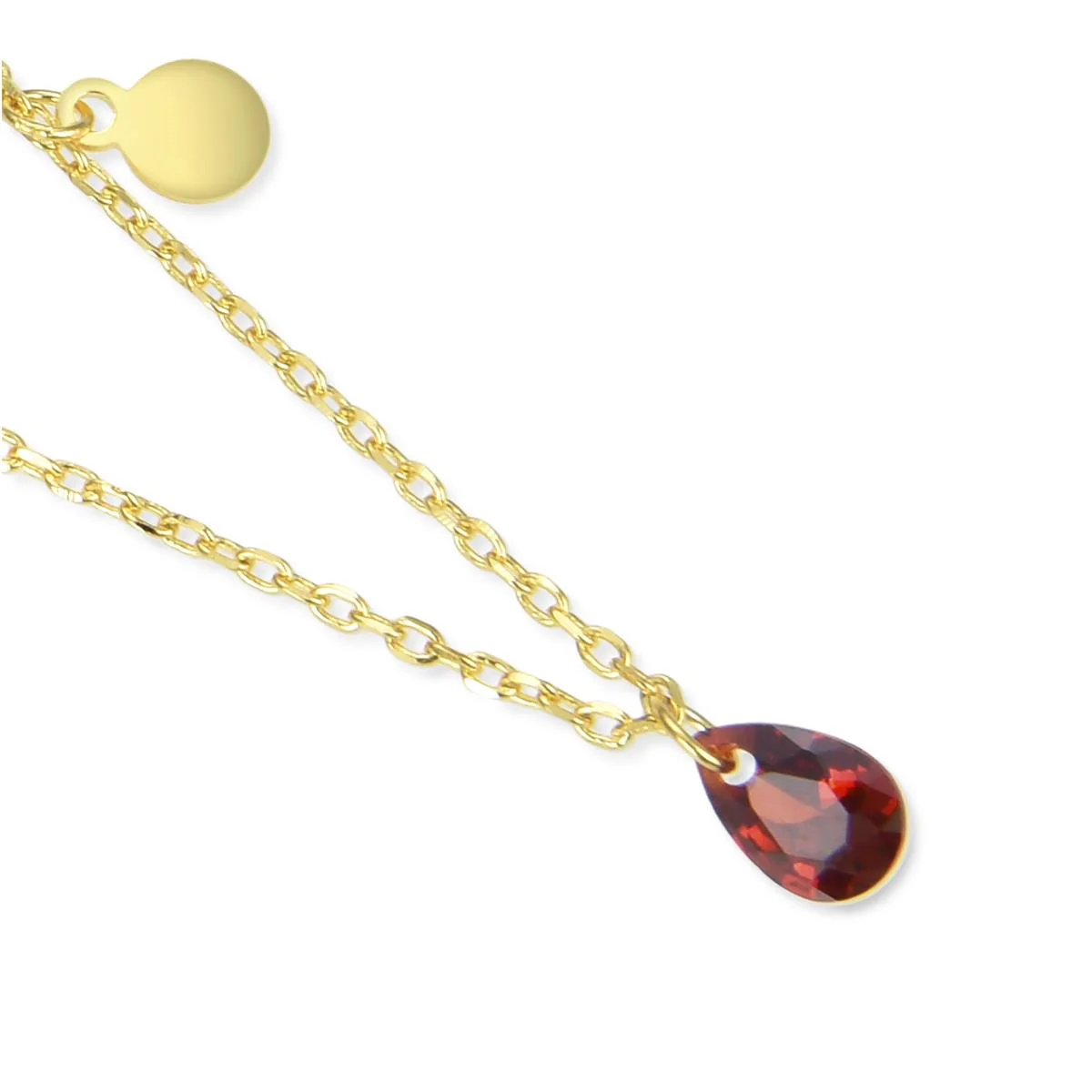 Collar Belzu Plata De Ley 925 - Belzu ROJO - Image 3