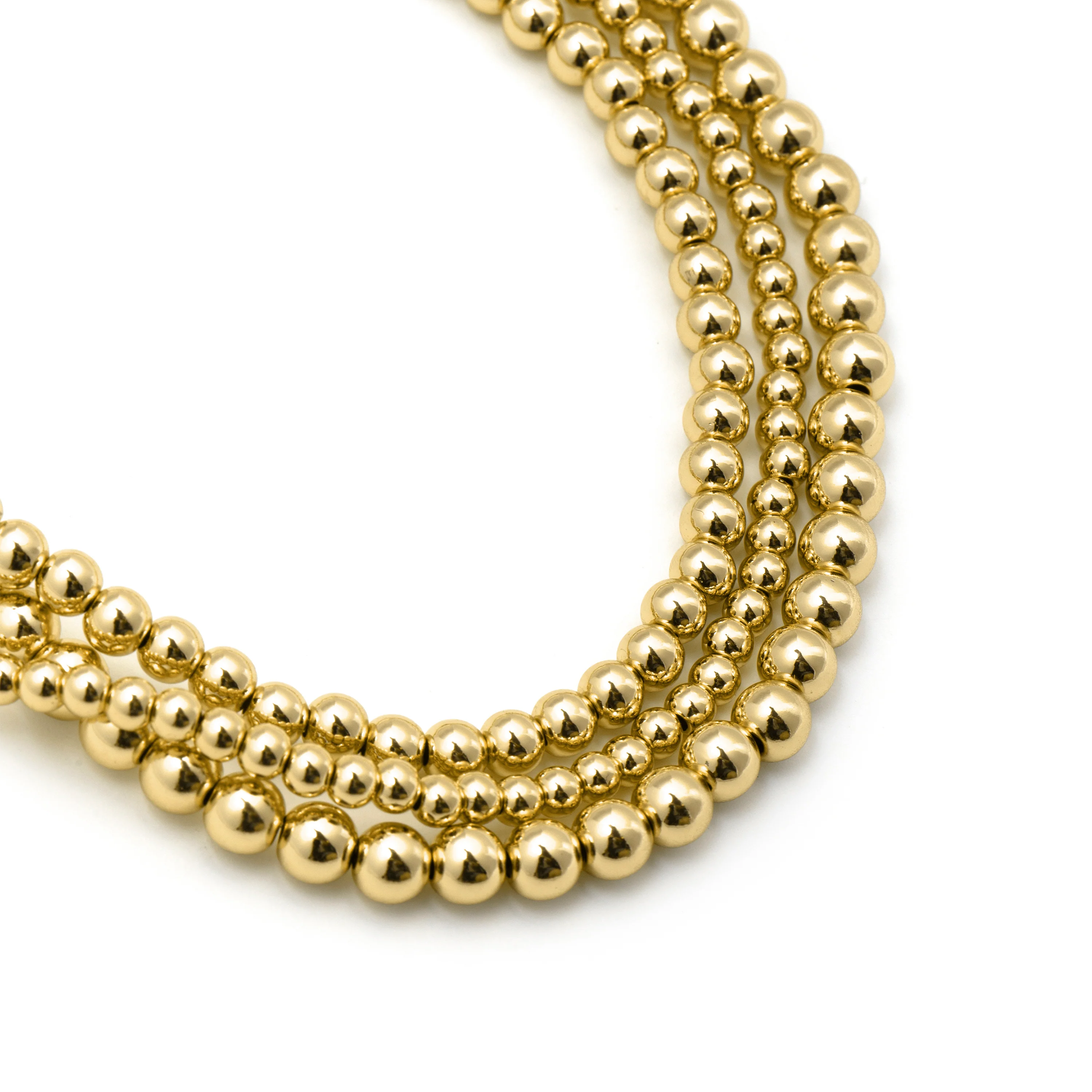 Collar acabado en oro amarillo 18k - Bielzu - Image 5
