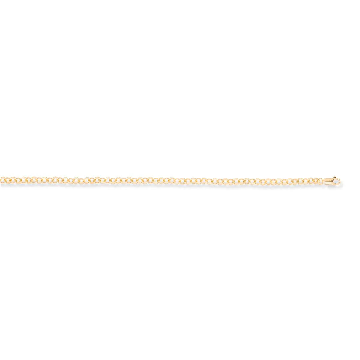 Cadena rolo de plata de ley 925 - 55cm - Brek GRIS