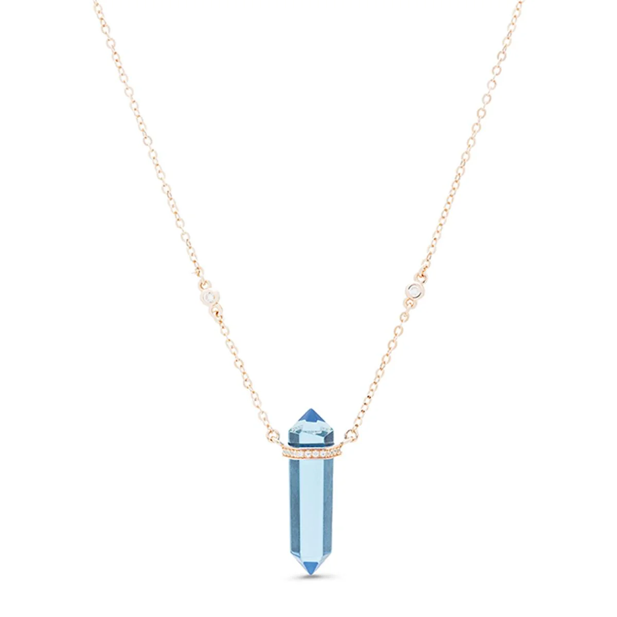 COLLAR BRINETH PLATA - Brineth AZUL