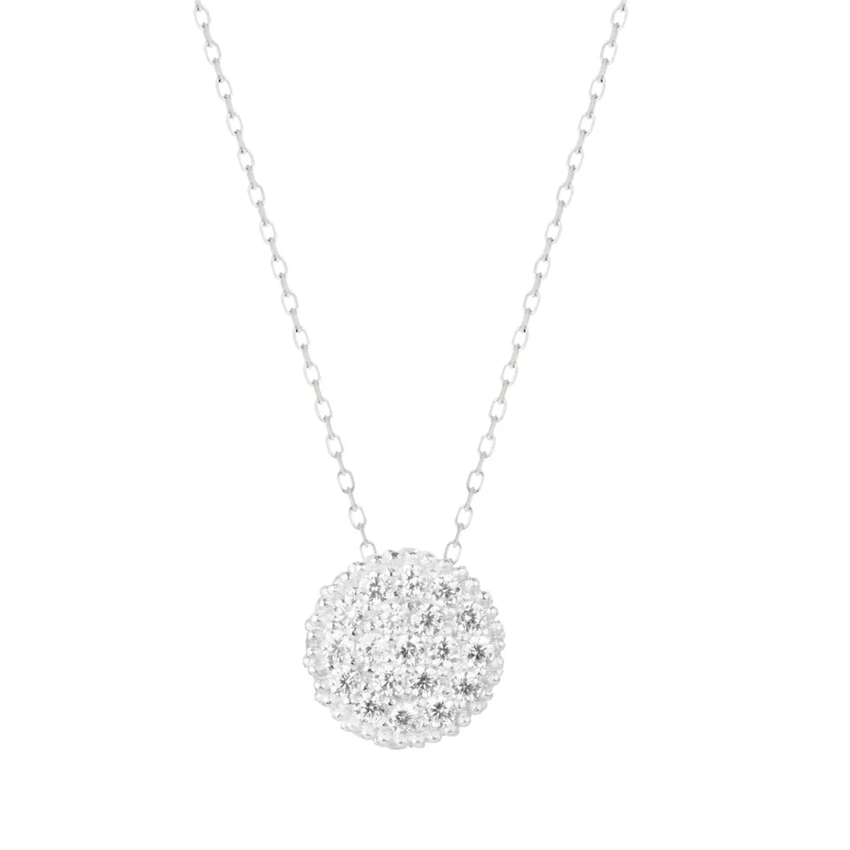Collar Calma Plata De Ley 925 - Calma BLANCO