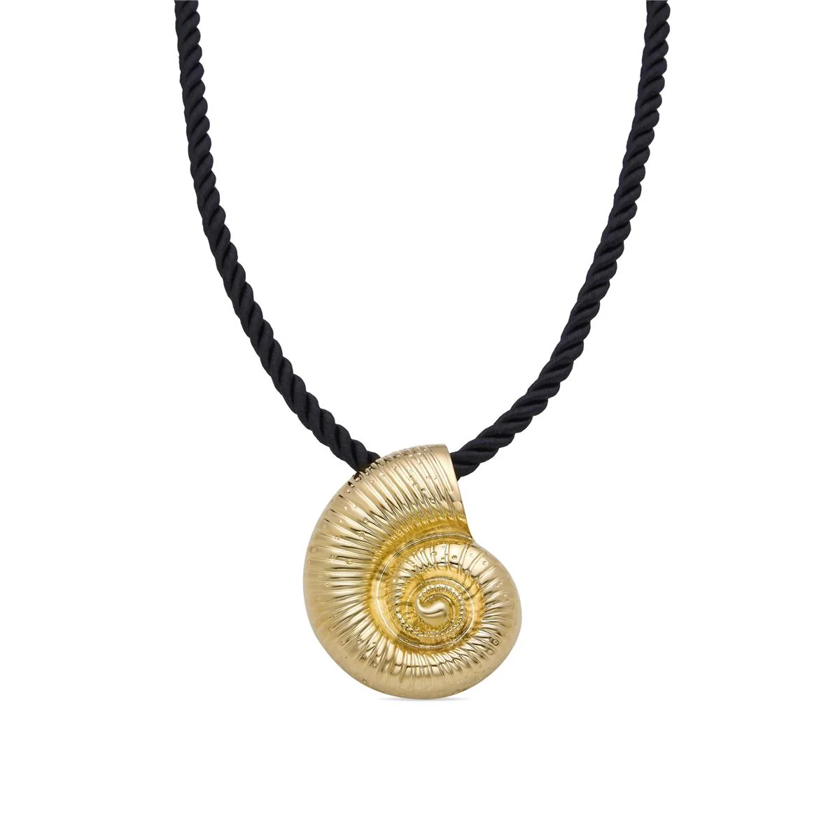 Collar Caracola acabado en oro amarillo 18K - Caracola AMARILLO