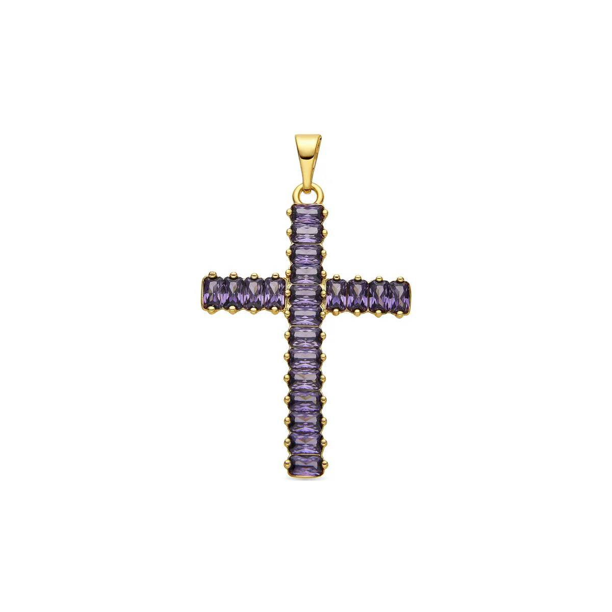Collar Casiro acabado oro 18k - Casiro MORADO