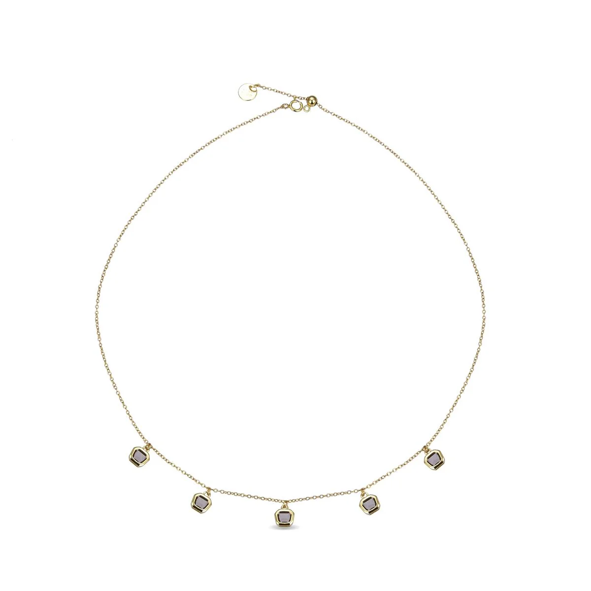 Collar Cate Plata De Ley 925 - Cate MORADO - Image 2