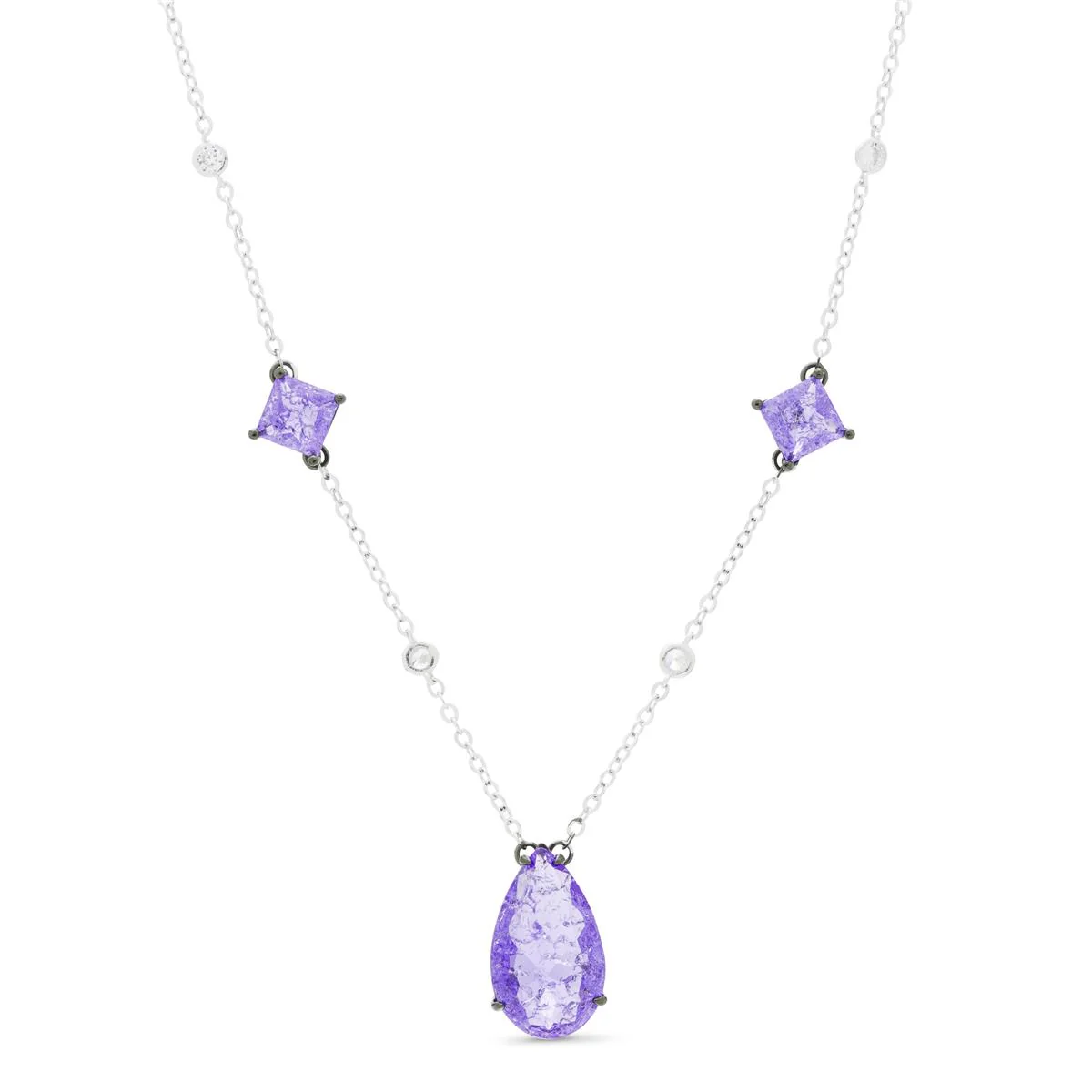 Collar Cenke Plata De Ley 925 - Cenke MORADO
