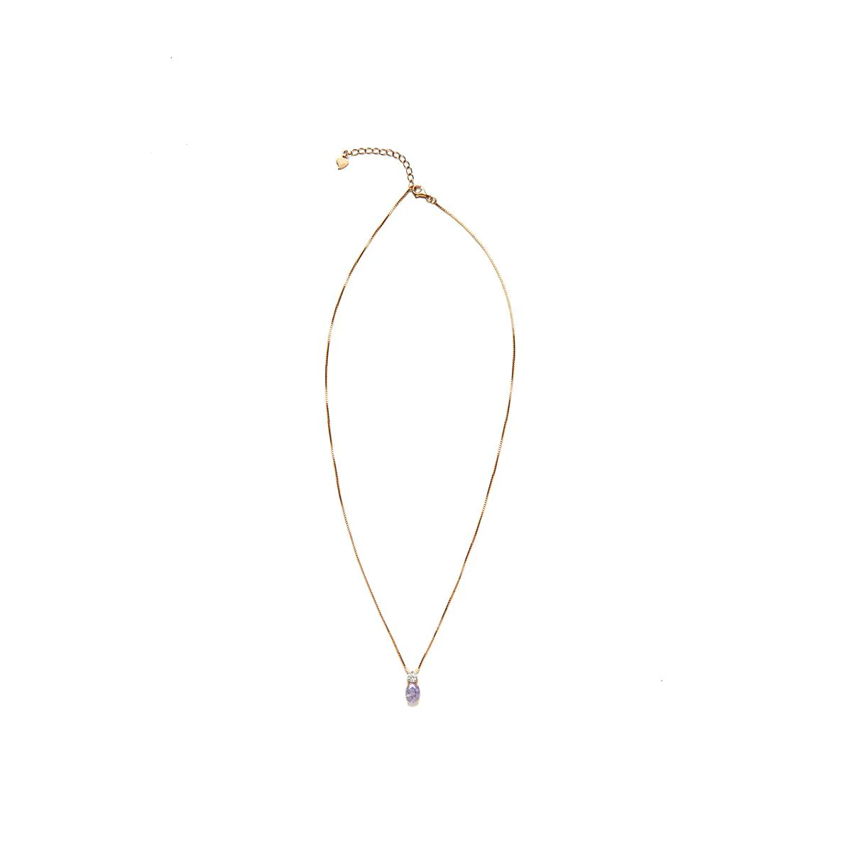 Collar Ceoljo Plata De Ley 925 - Ceoljo MORADO