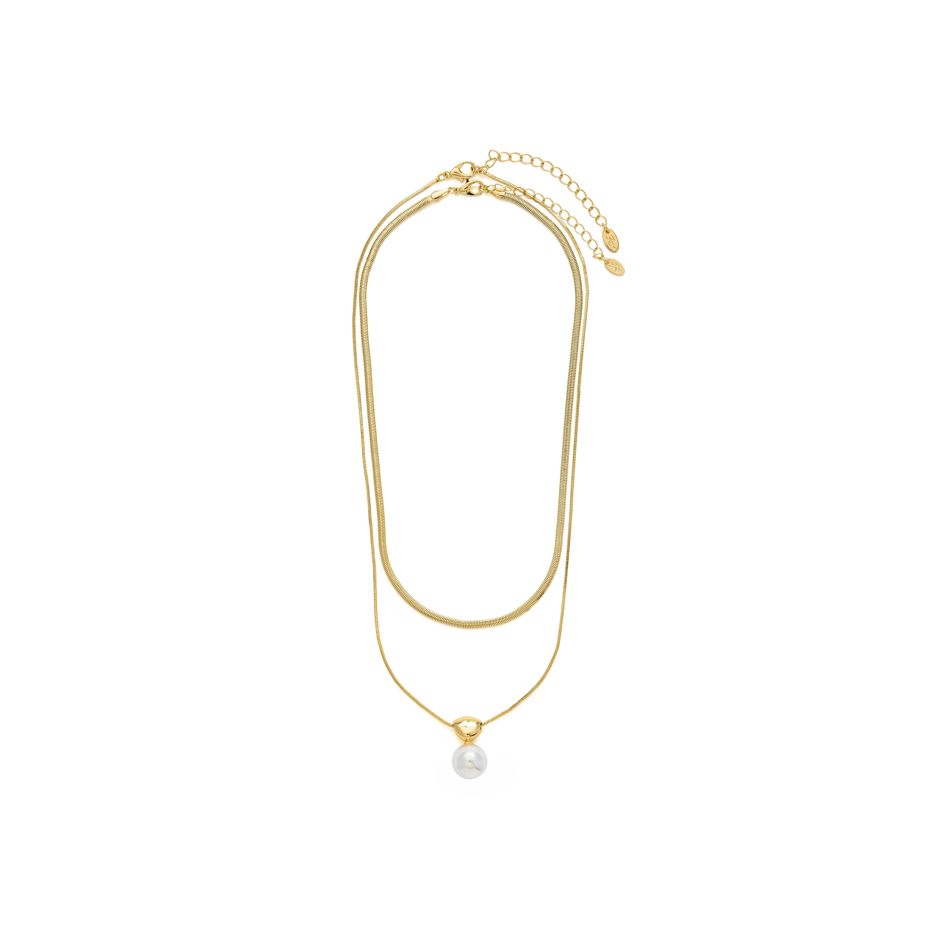 Collar acabado en oro amarillo 18k - Cerya - Image 3