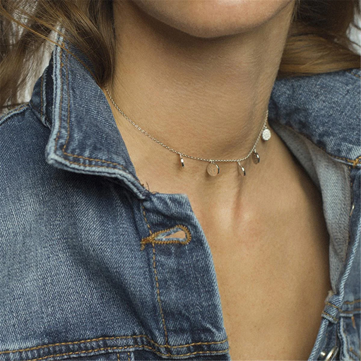 Collar Chaelroc Plata De Ley 925 - Chaelroc BLANCO - Image 3